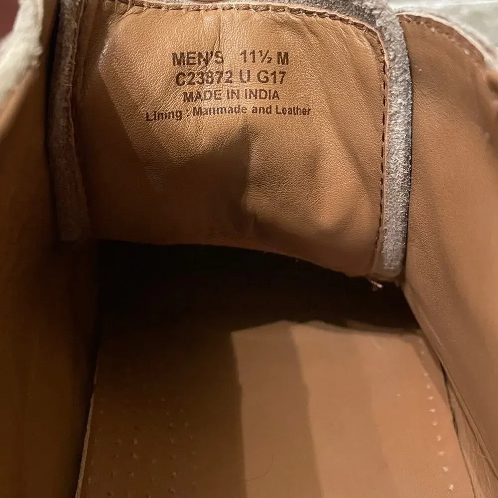 Cole Haan Men’s 11.5M Chukka Boots | Taupe Driftwood Suede, NWOT C23872